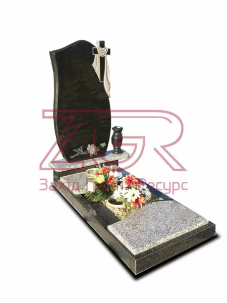 Гранітний одинарний пам`ятник ціни