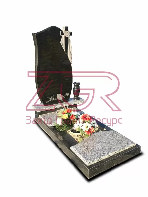 Гранітний одинарний пам`ятник ціни