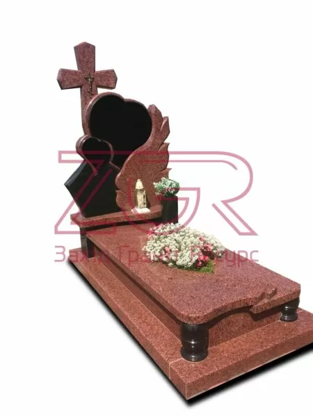 Ексклюзивний гранітний пам`ятник на могилу