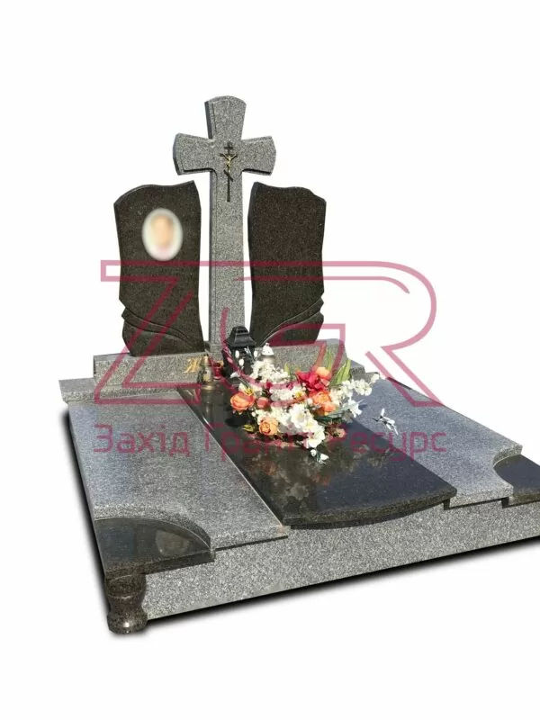 Подвійний пам`ятник з граніту ціни